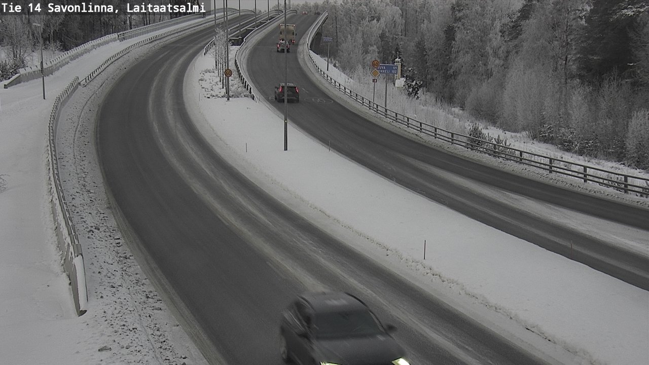 Kelikamerat Kuva Tie 14 Savonlinna, Laitaatsalmi, Savonlinna, Etelä-Savo