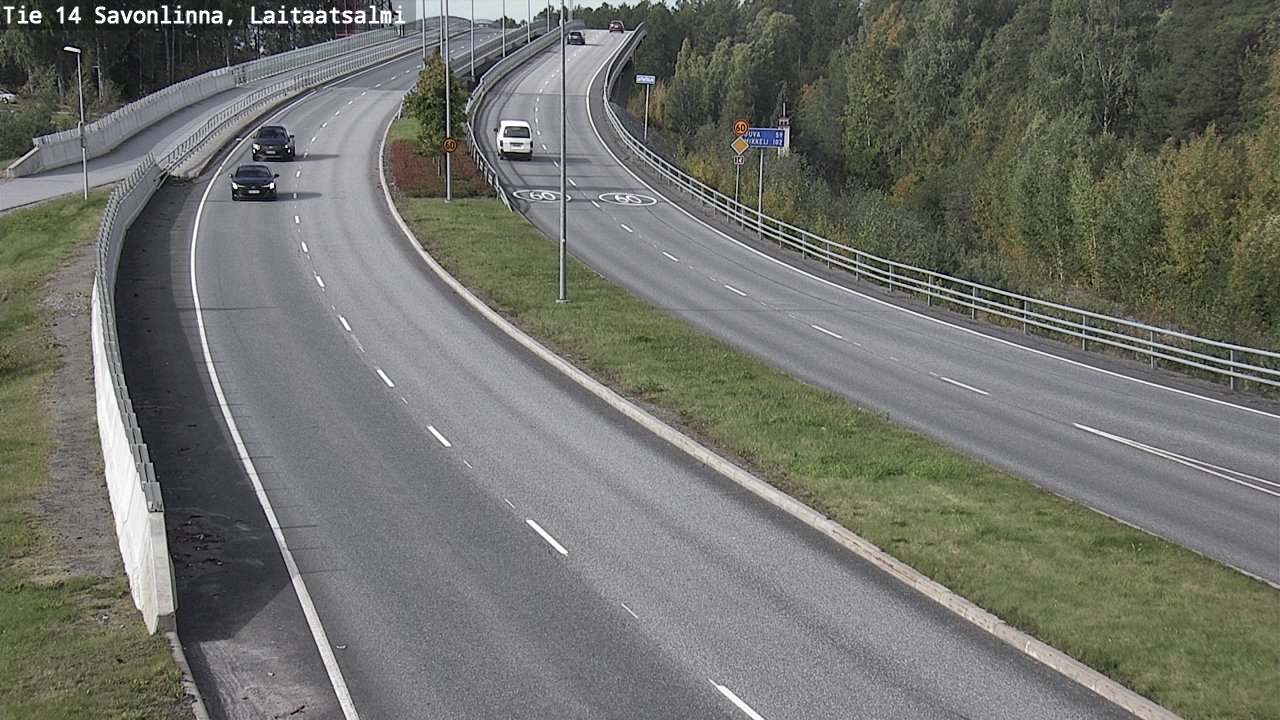 Kelikamerat Kuva Tie 14 Savonlinna, Laitaatsalmi, Savonlinna, Etelä-Savo