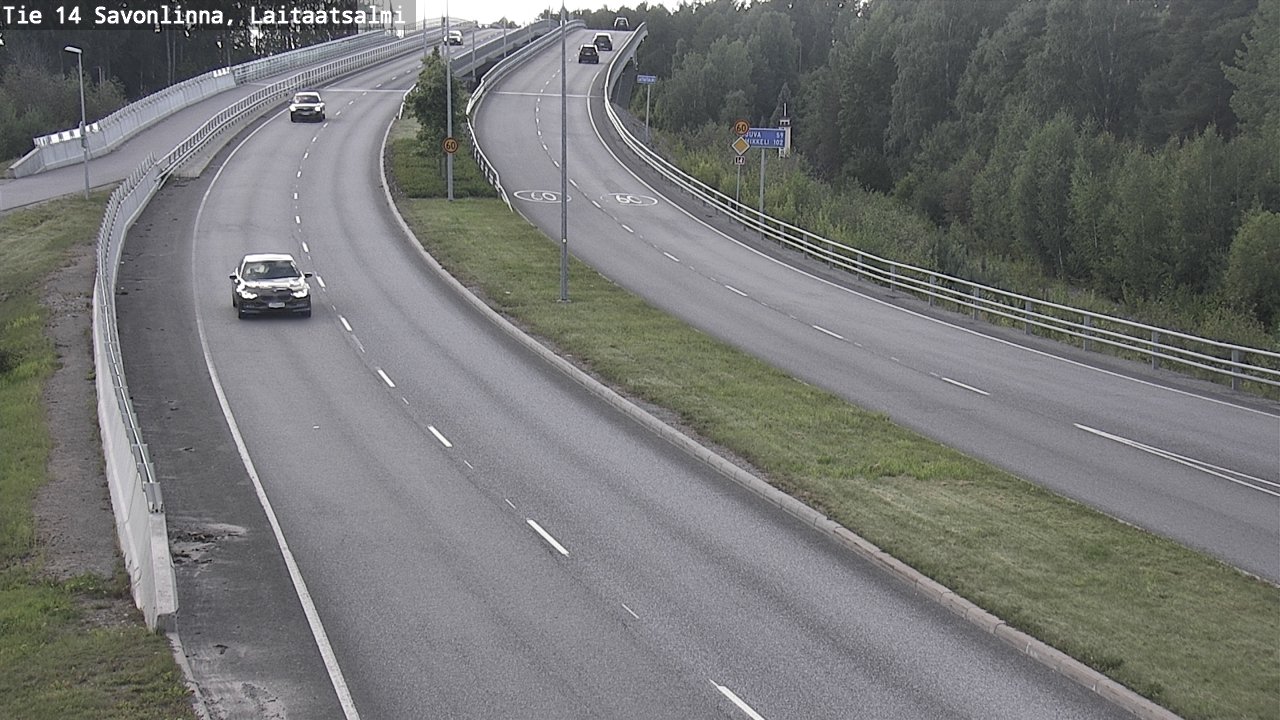 Kelikamerat Kuva Tie 14 Savonlinna, Laitaatsalmi, Savonlinna, Etelä-Savo