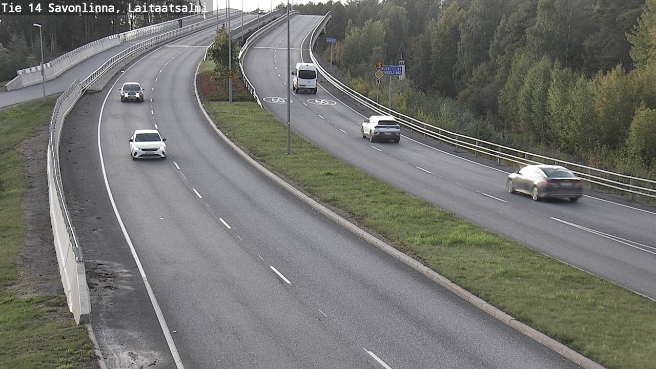 Kelikamerat Kuva Tie 14 Savonlinna, Laitaatsalmi, Savonlinna, Etelä-Savo