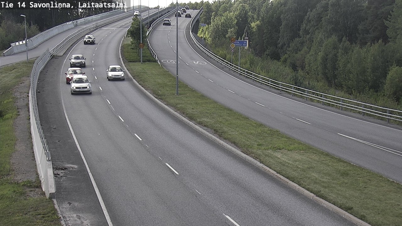 Kelikamerat Kuva Tie 14 Savonlinna, Laitaatsalmi, Savonlinna, Etelä-Savo