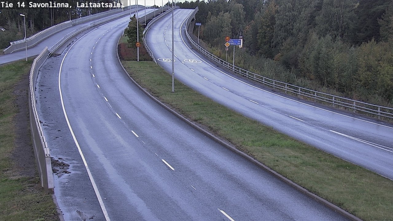 Kelikamerat Kuva Tie 14 Savonlinna, Laitaatsalmi, Savonlinna, Etelä-Savo