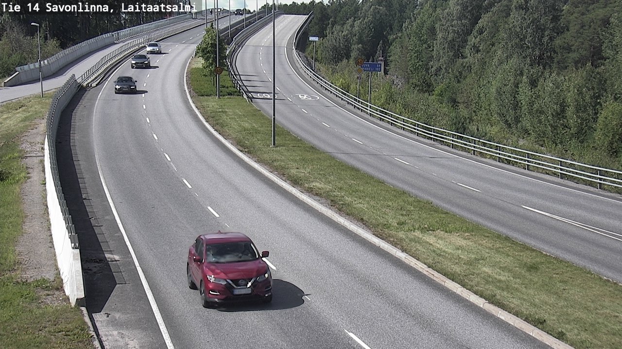 Kelikamerat Kuva Tie 14 Savonlinna, Laitaatsalmi, Savonlinna, Etelä-Savo
