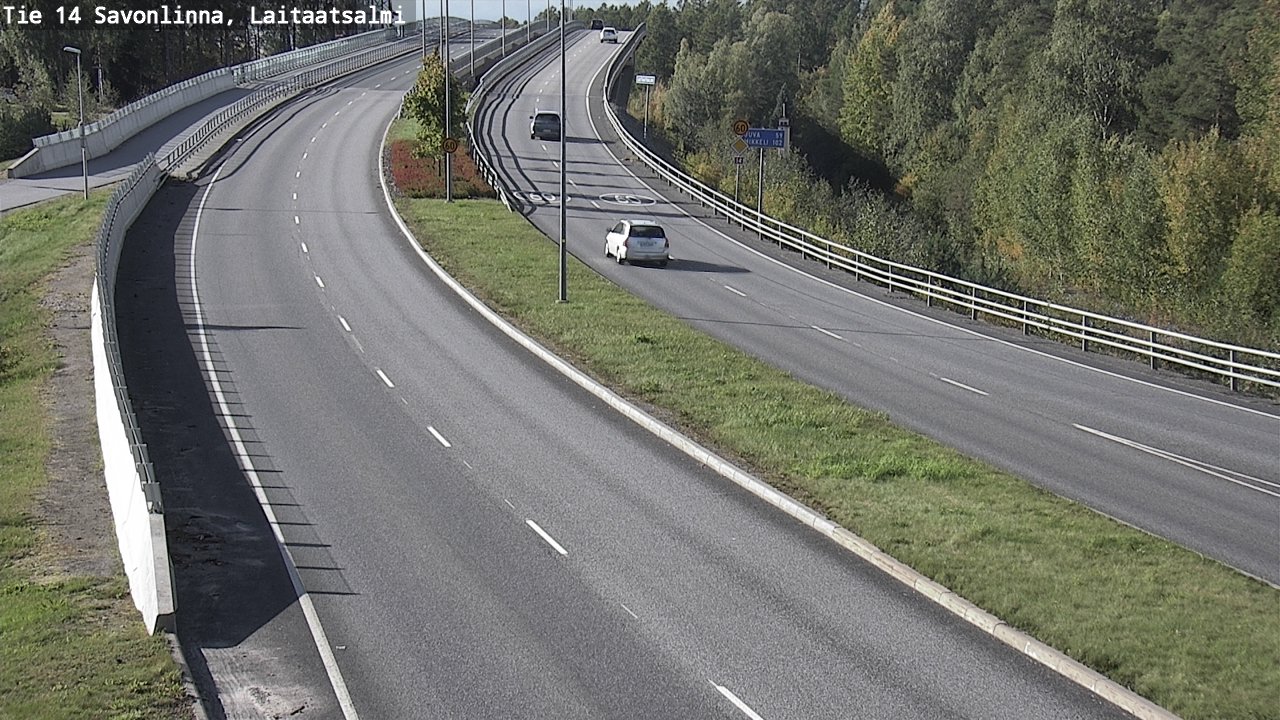 Kelikamerat Kuva Tie 14 Savonlinna, Laitaatsalmi, Savonlinna, Etelä-Savo