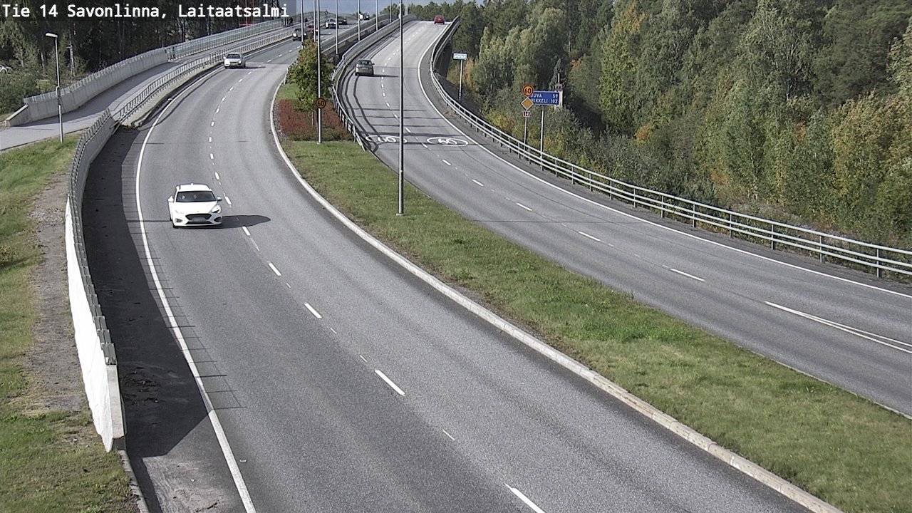 Kelikamerat Kuva Tie 14 Savonlinna, Laitaatsalmi, Savonlinna, Etelä-Savo