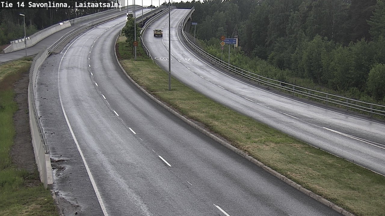 Kelikamerat Kuva Tie 14 Savonlinna, Laitaatsalmi, Savonlinna, Etelä-Savo