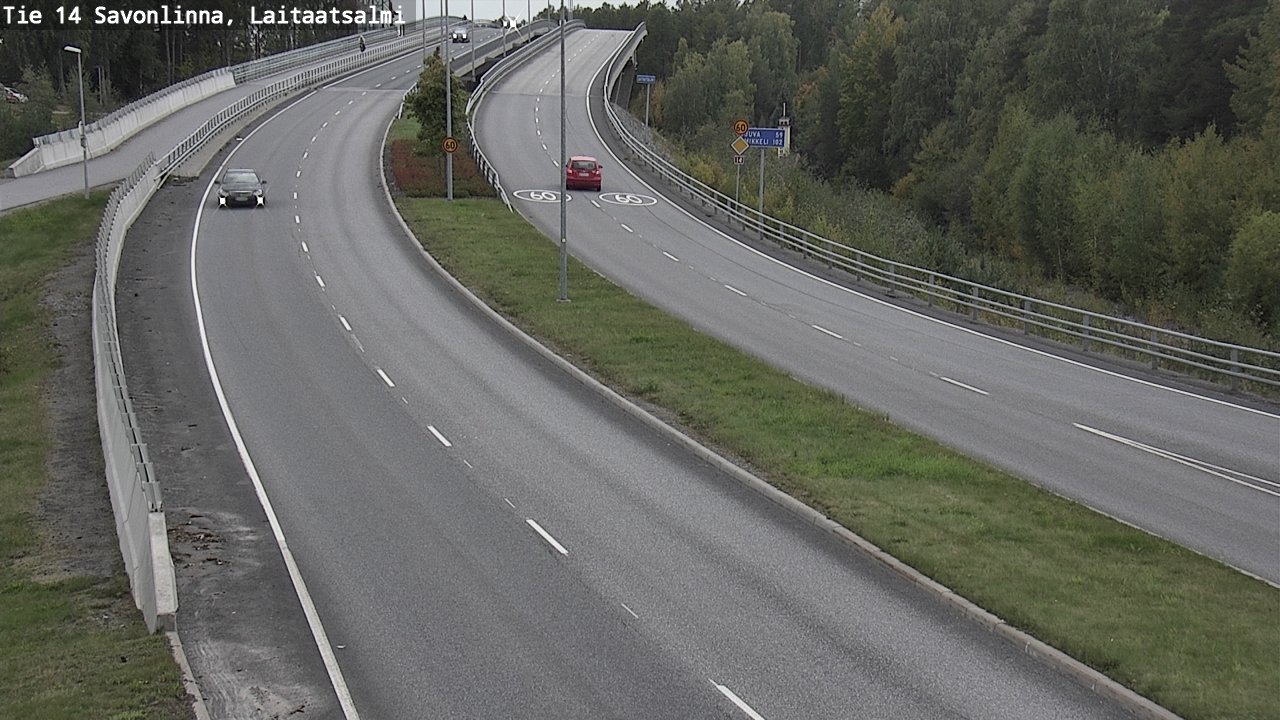 Kelikamerat Kuva Tie 14 Savonlinna, Laitaatsalmi, Savonlinna, Etelä-Savo