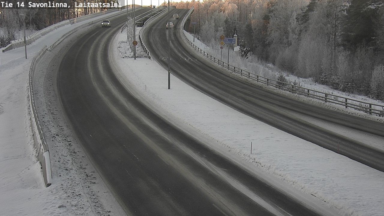 Kelikamerat Kuva Tie 14 Savonlinna, Laitaatsalmi, Savonlinna, Etelä-Savo