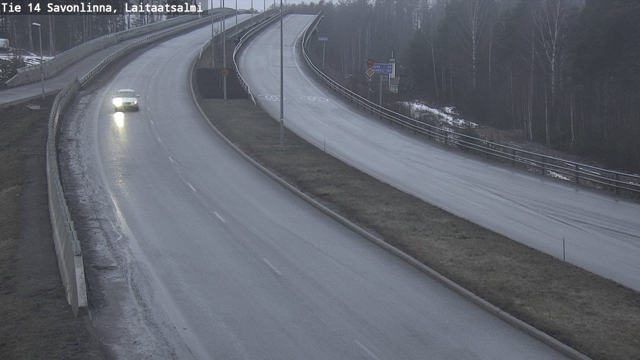 Kelikamerat Kuva Tie 14 Savonlinna, Laitaatsalmi, Savonlinna, Etelä-Savo