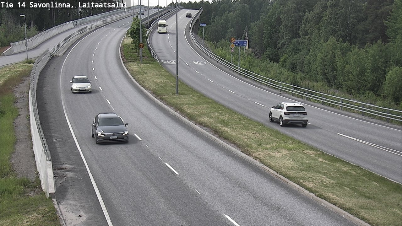 Kelikamerat Kuva Tie 14 Savonlinna, Laitaatsalmi, Savonlinna, Etelä-Savo