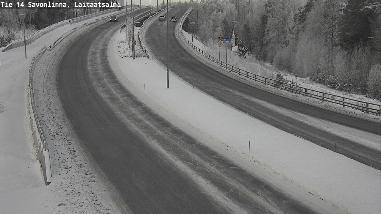 Kelikamerat Kuva Tie 14 Savonlinna, Laitaatsalmi, Savonlinna, Etelä-Savo