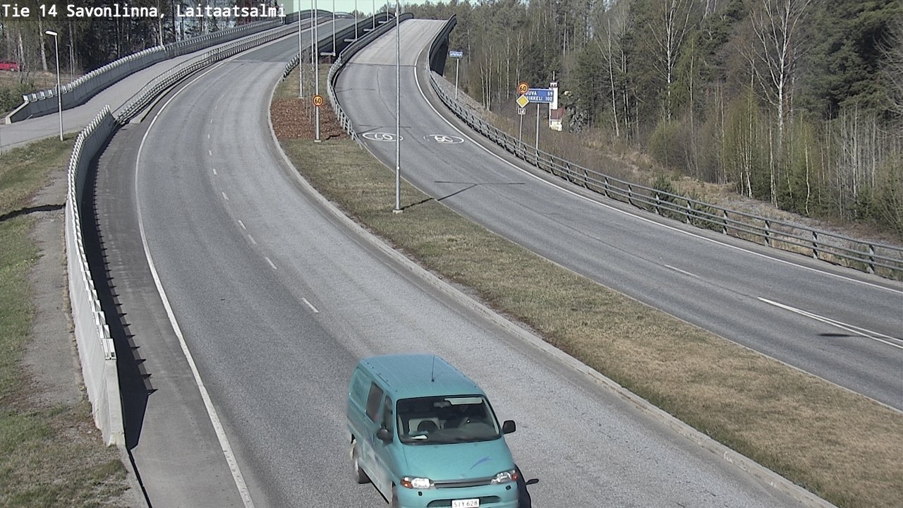 Kelikamerat Kuva Tie 14 Savonlinna, Laitaatsalmi, Savonlinna, Etelä-Savo