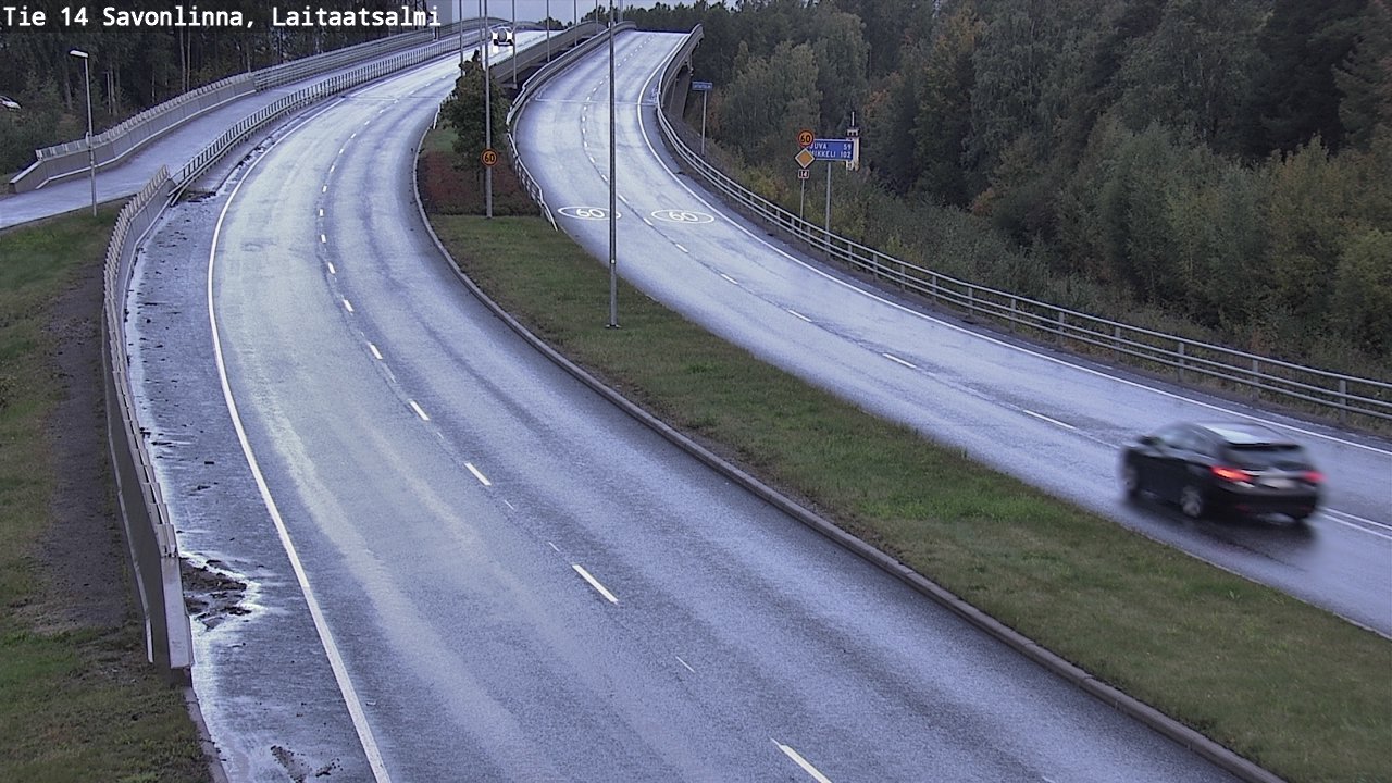 Kelikamerat Kuva Tie 14 Savonlinna, Laitaatsalmi, Savonlinna, Etelä-Savo