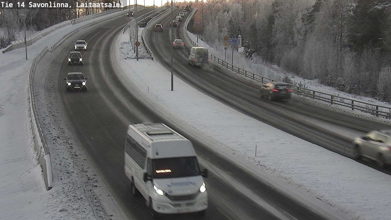 Kelikamerat Kuva Tie 14 Savonlinna, Laitaatsalmi, Savonlinna, Etelä-Savo