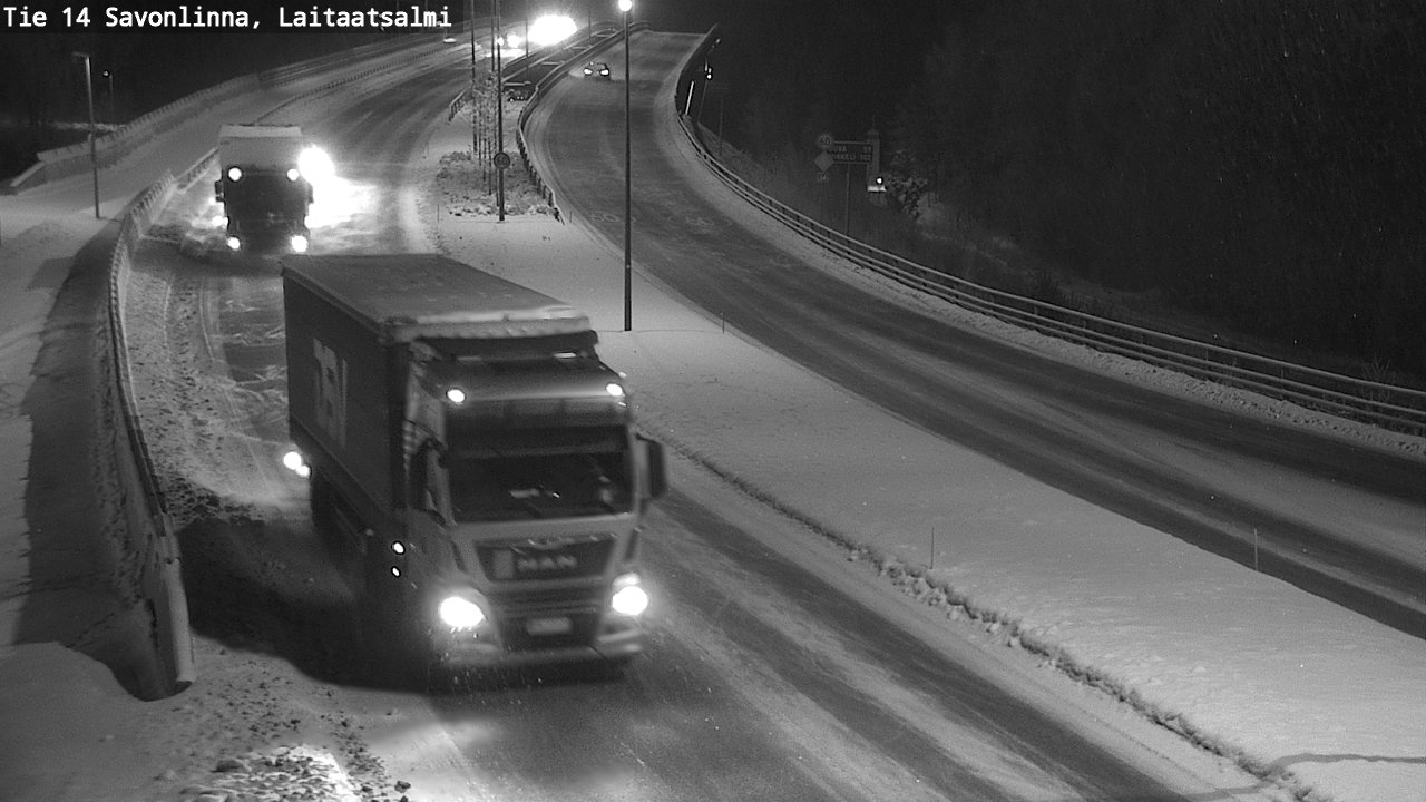 Kelikamerat Kuva Tie 14 Savonlinna, Laitaatsalmi, Savonlinna, Etelä-Savo