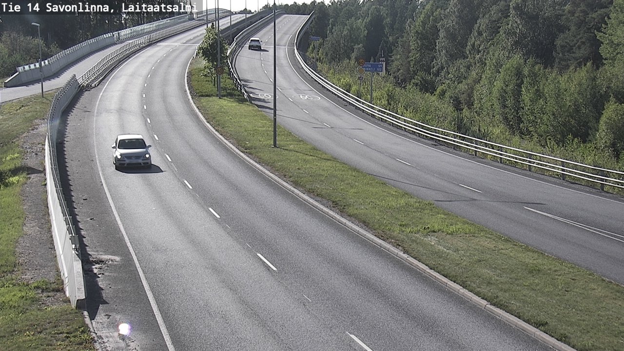 Kelikamerat Kuva Tie 14 Savonlinna, Laitaatsalmi, Savonlinna, Etelä-Savo