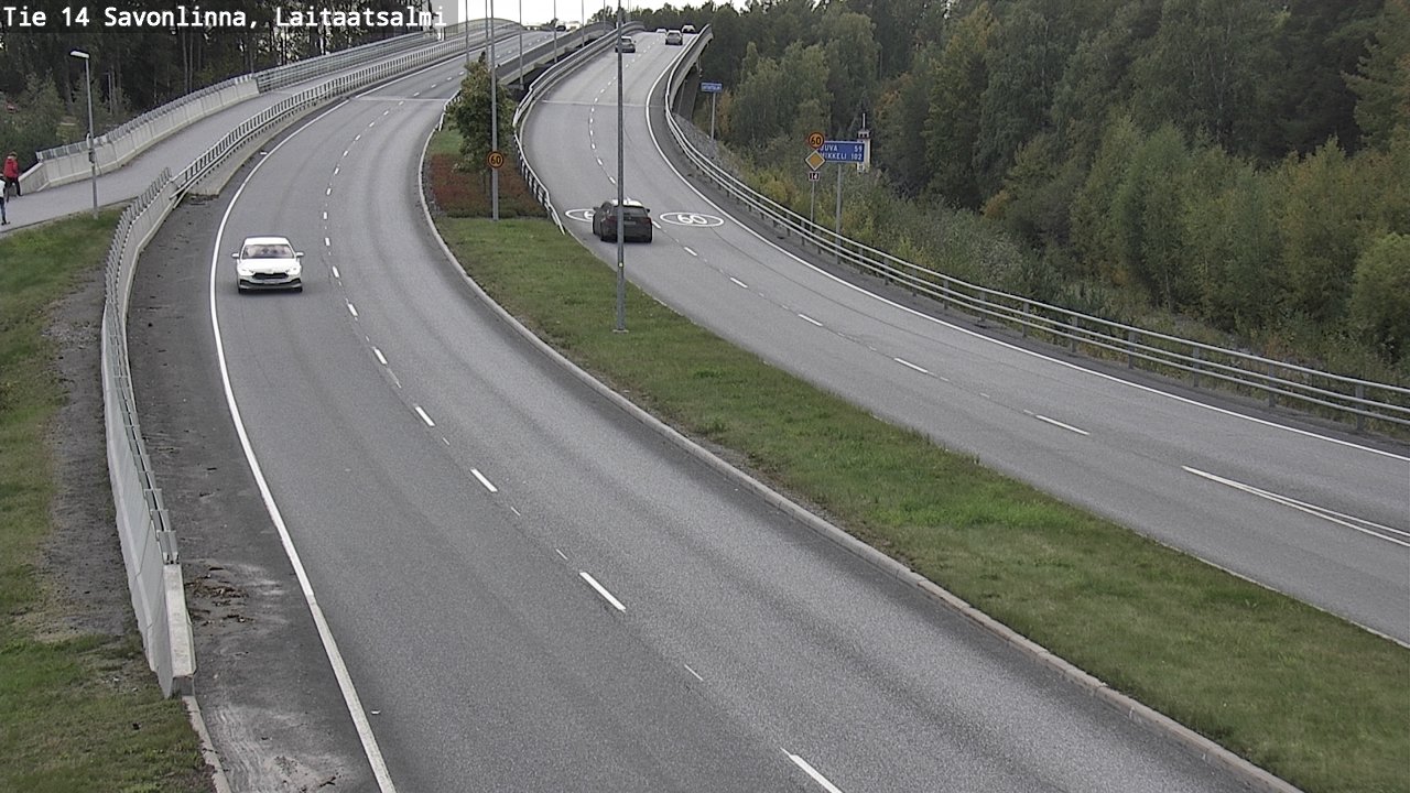 Kelikamerat Kuva Tie 14 Savonlinna, Laitaatsalmi, Savonlinna, Etelä-Savo