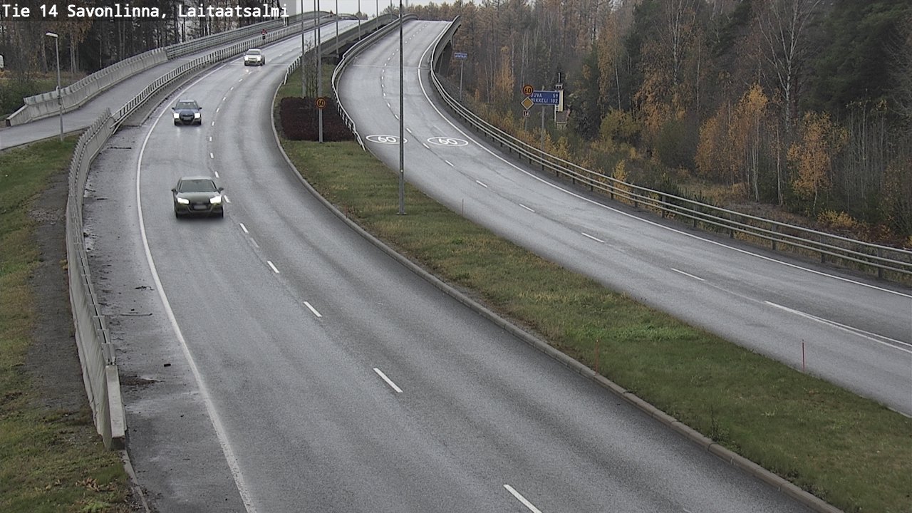 Kelikamerat Kuva Tie 14 Savonlinna, Laitaatsalmi, Savonlinna, Etelä-Savo