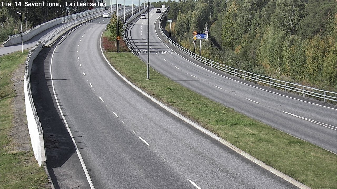 Kelikamerat Kuva Tie 14 Savonlinna, Laitaatsalmi, Savonlinna, Etelä-Savo