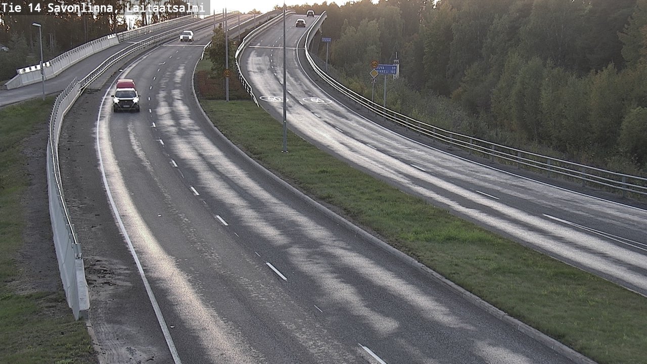 Kelikamerat Kuva Tie 14 Savonlinna, Laitaatsalmi, Savonlinna, Etelä-Savo