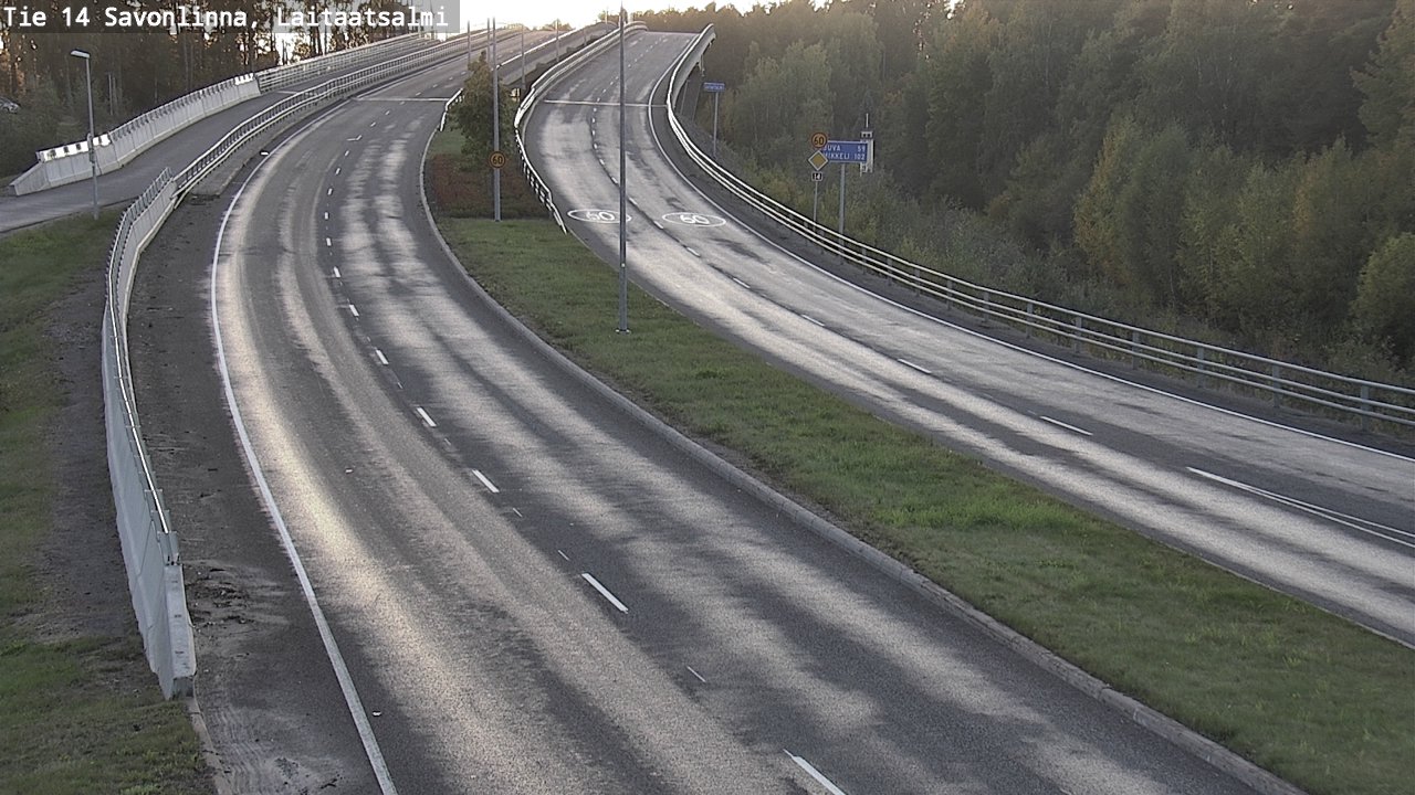 Kelikamerat Kuva Tie 14 Savonlinna, Laitaatsalmi, Savonlinna, Etelä-Savo