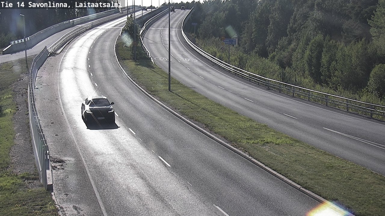 Kelikamerat Kuva Tie 14 Savonlinna, Laitaatsalmi, Savonlinna, Etelä-Savo