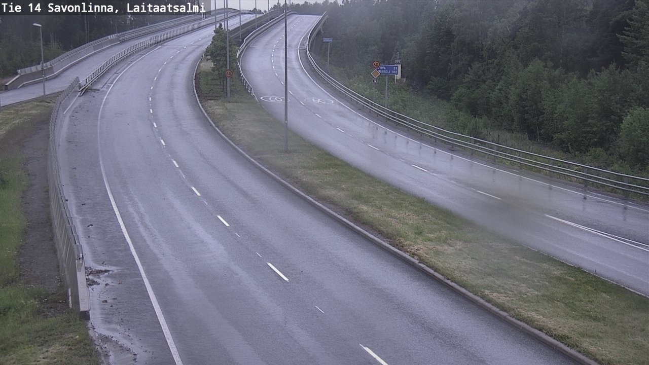 Kelikamerat Kuva Tie 14 Savonlinna, Laitaatsalmi, Savonlinna, Etelä-Savo