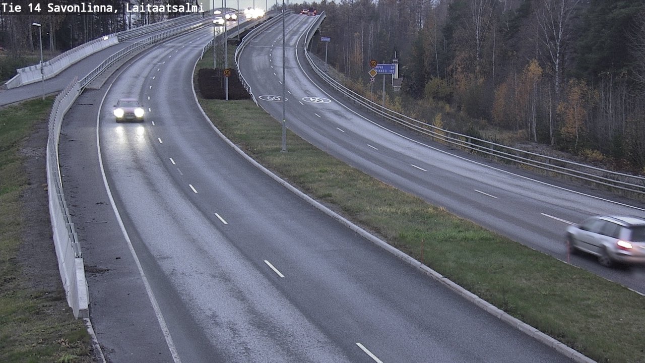 Kelikamerat Kuva Tie 14 Savonlinna, Laitaatsalmi, Savonlinna, Etelä-Savo