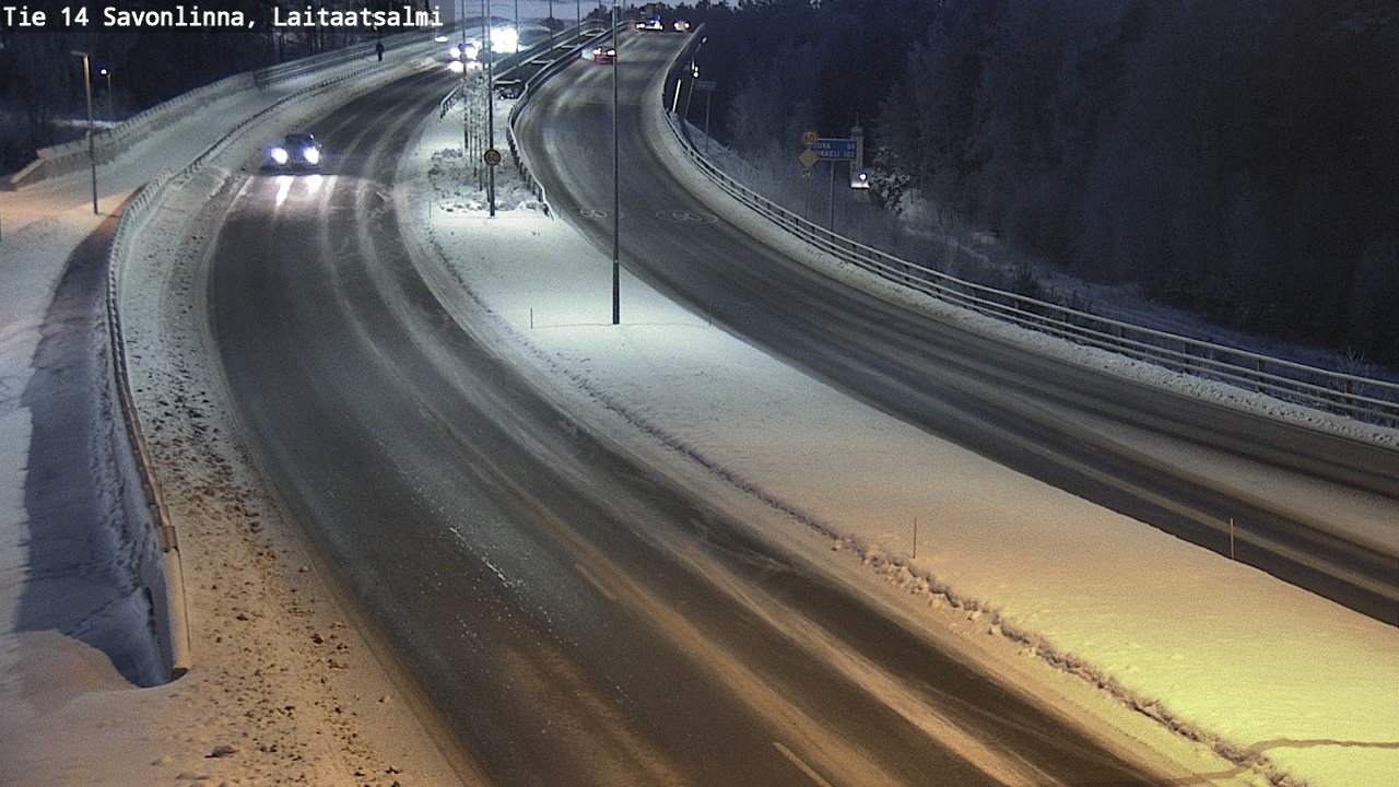 Kelikamerat Kuva Tie 14 Savonlinna, Laitaatsalmi, Savonlinna, Etelä-Savo