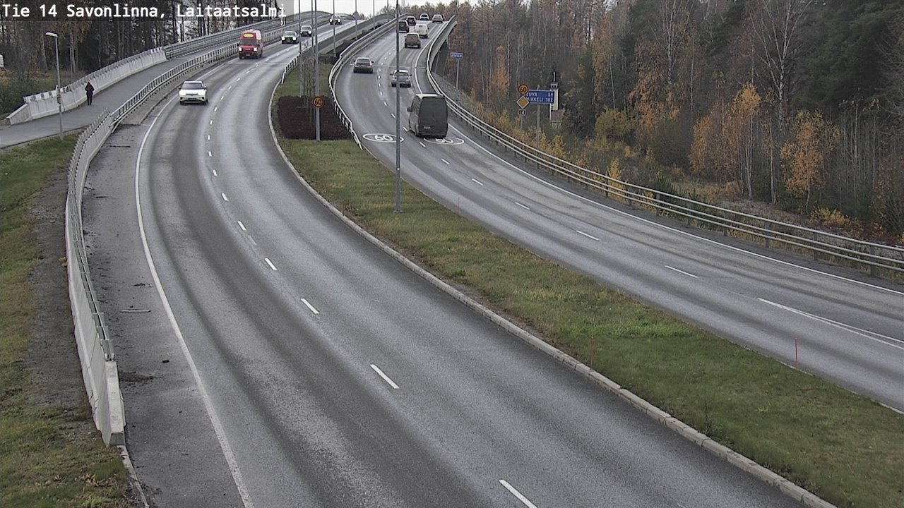 Kelikamerat Kuva Tie 14 Savonlinna, Laitaatsalmi, Savonlinna, Etelä-Savo