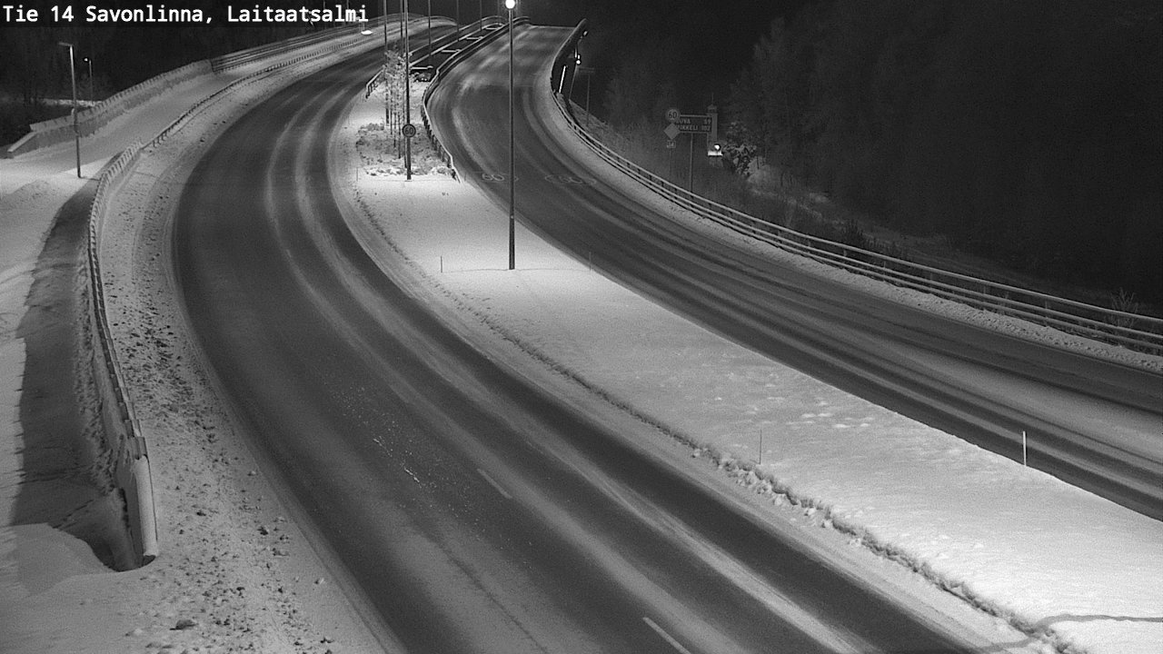 Kelikamerat Kuva Tie 14 Savonlinna, Laitaatsalmi, Savonlinna, Etelä-Savo