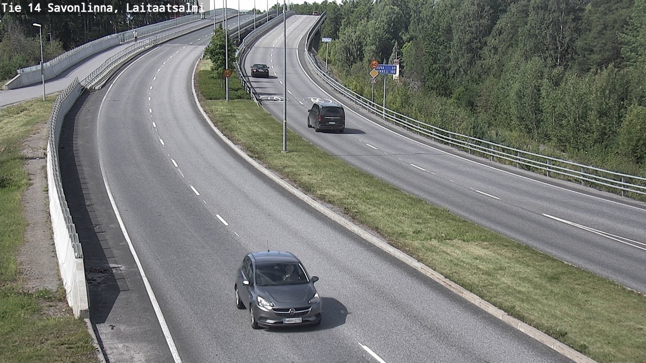 Kelikamerat Kuva Tie 14 Savonlinna, Laitaatsalmi, Savonlinna, Etelä-Savo