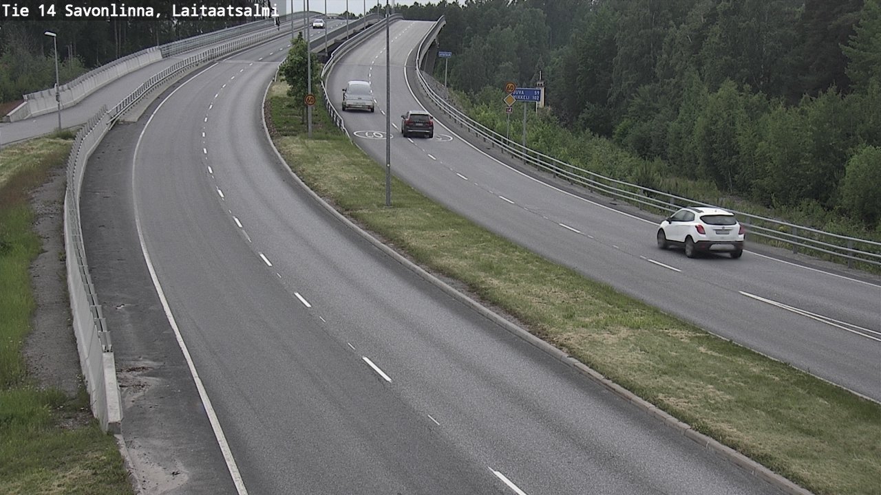 Kelikamerat Kuva Tie 14 Savonlinna, Laitaatsalmi, Savonlinna, Etelä-Savo