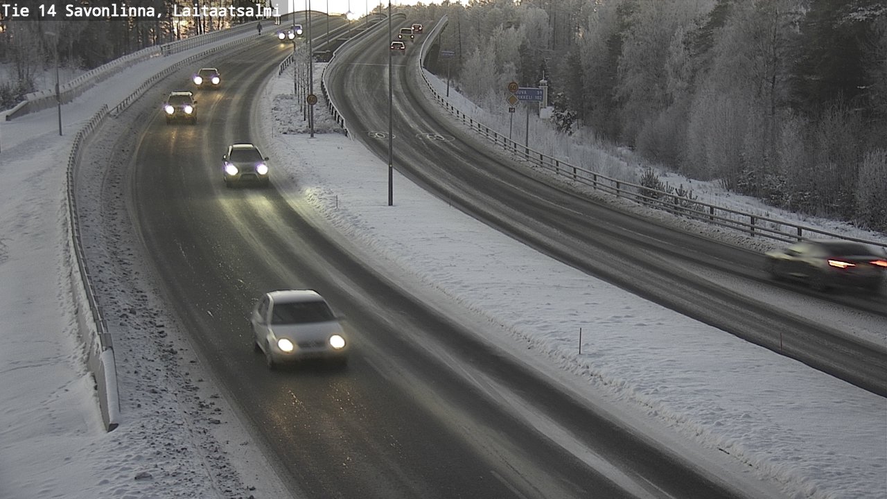 Kelikamerat Kuva Tie 14 Savonlinna, Laitaatsalmi, Savonlinna, Etelä-Savo