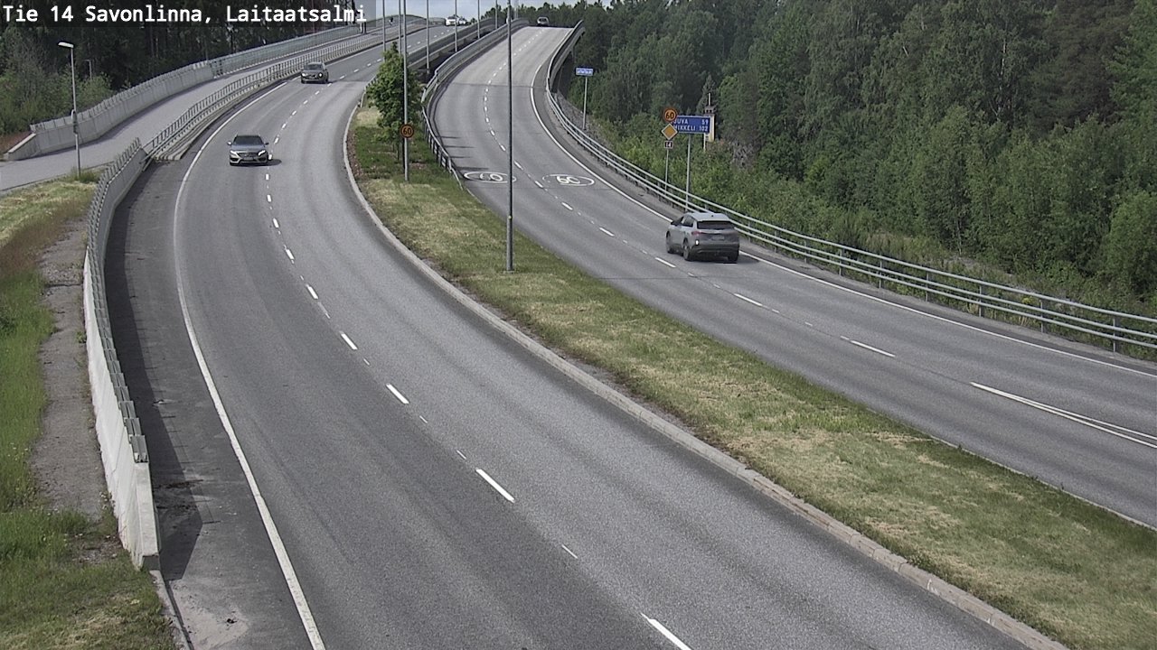 Kelikamerat Kuva Tie 14 Savonlinna, Laitaatsalmi, Savonlinna, Etelä-Savo