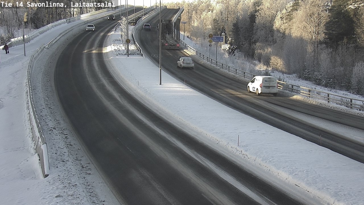 Kelikamerat Kuva Tie 14 Savonlinna, Laitaatsalmi, Savonlinna, Etelä-Savo