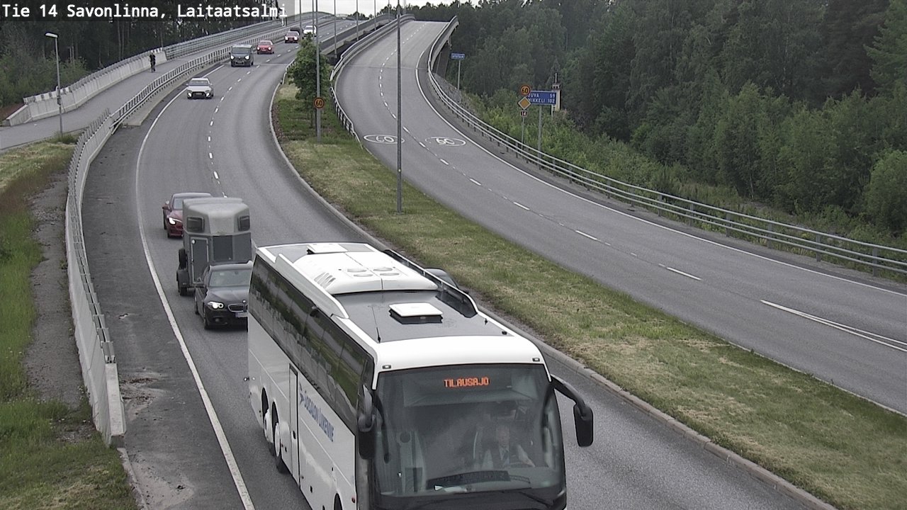 Kelikamerat Kuva Tie 14 Savonlinna, Laitaatsalmi, Savonlinna, Etelä-Savo