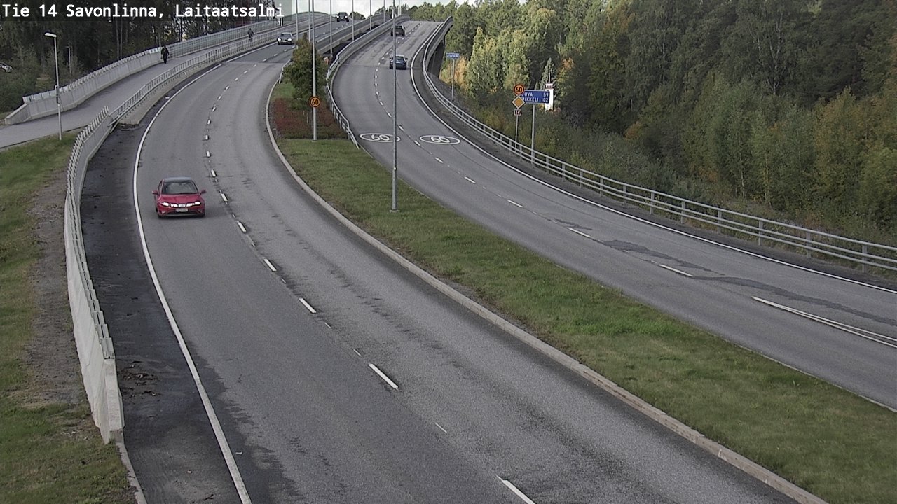 Kelikamerat Kuva Tie 14 Savonlinna, Laitaatsalmi, Savonlinna, Etelä-Savo
