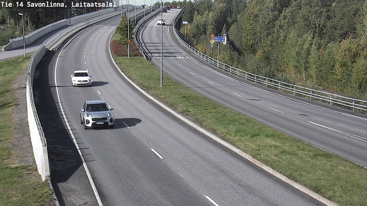 Kelikamerat Kuva Tie 14 Savonlinna, Laitaatsalmi, Savonlinna, Etelä-Savo