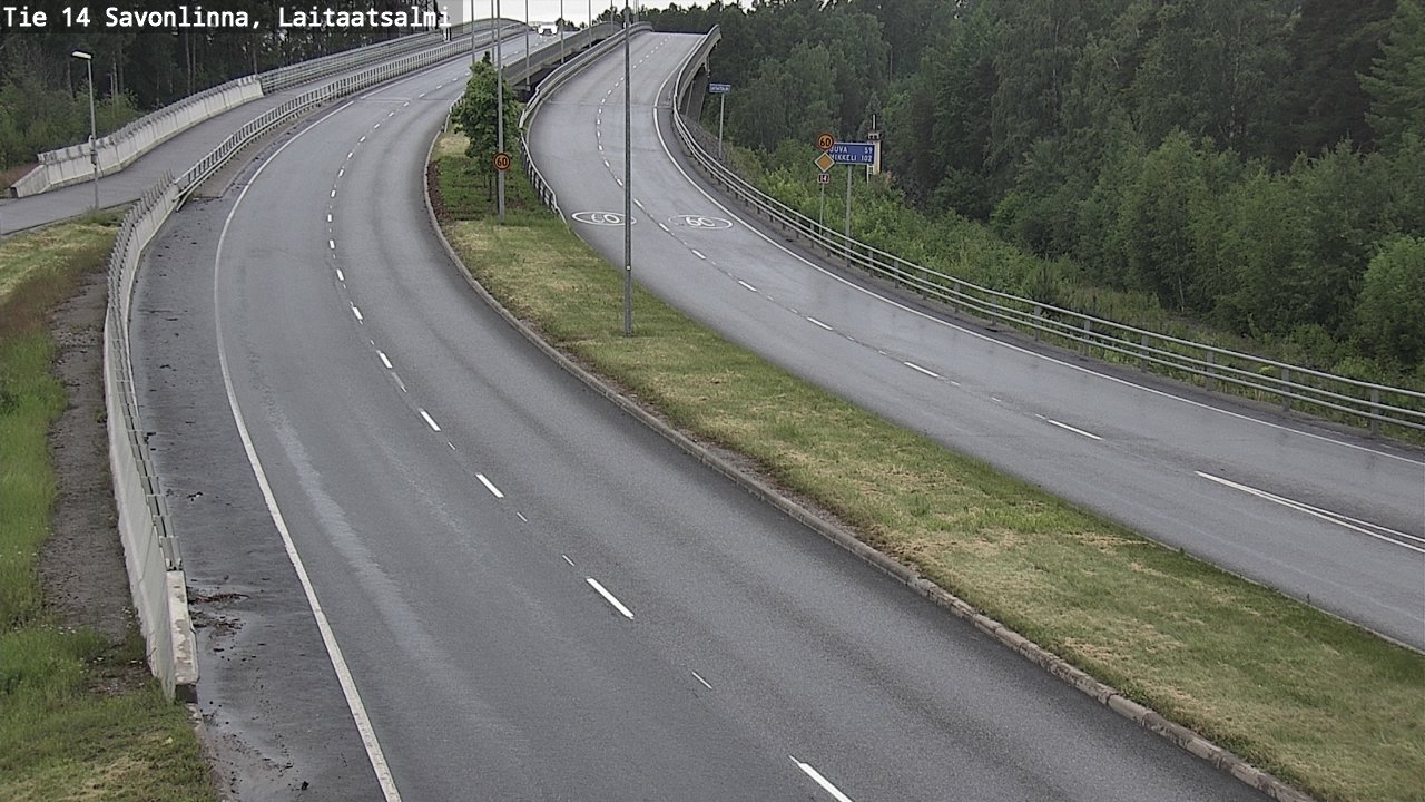 Kelikamerat Kuva Tie 14 Savonlinna, Laitaatsalmi, Savonlinna, Etelä-Savo