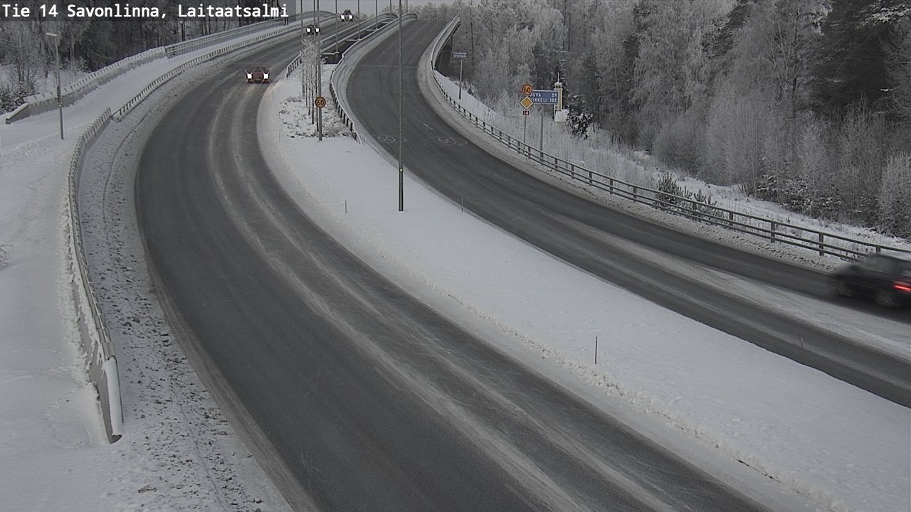 Kelikamerat Kuva Tie 14 Savonlinna, Laitaatsalmi, Savonlinna, Etelä-Savo