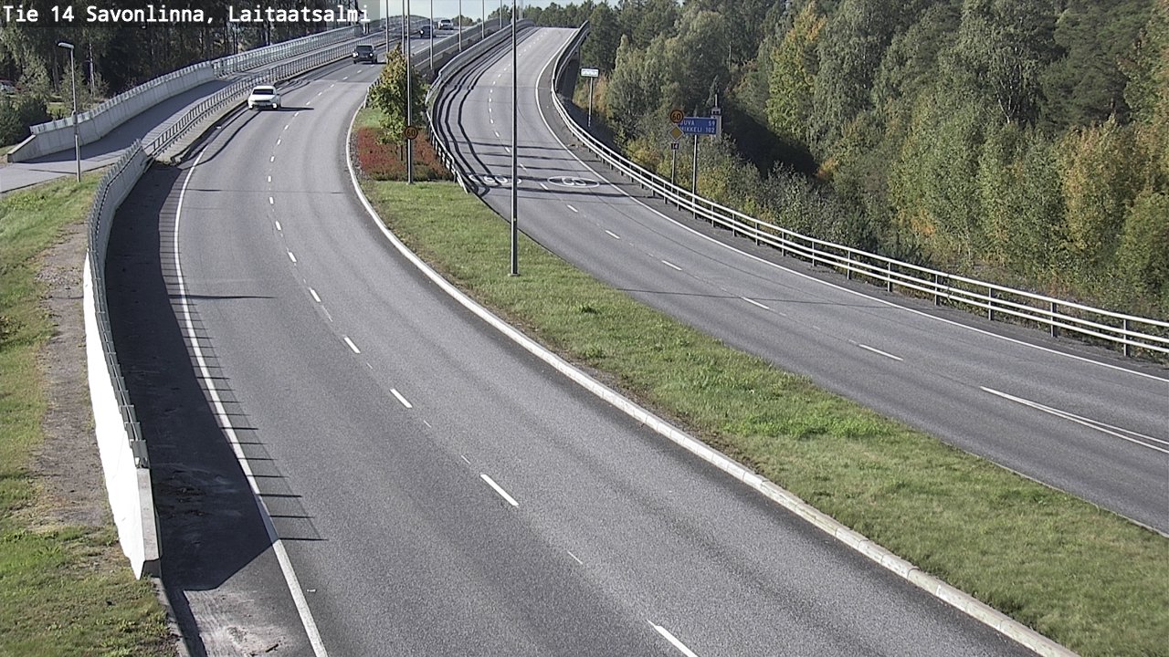 Kelikamerat Kuva Tie 14 Savonlinna, Laitaatsalmi, Savonlinna, Etelä-Savo