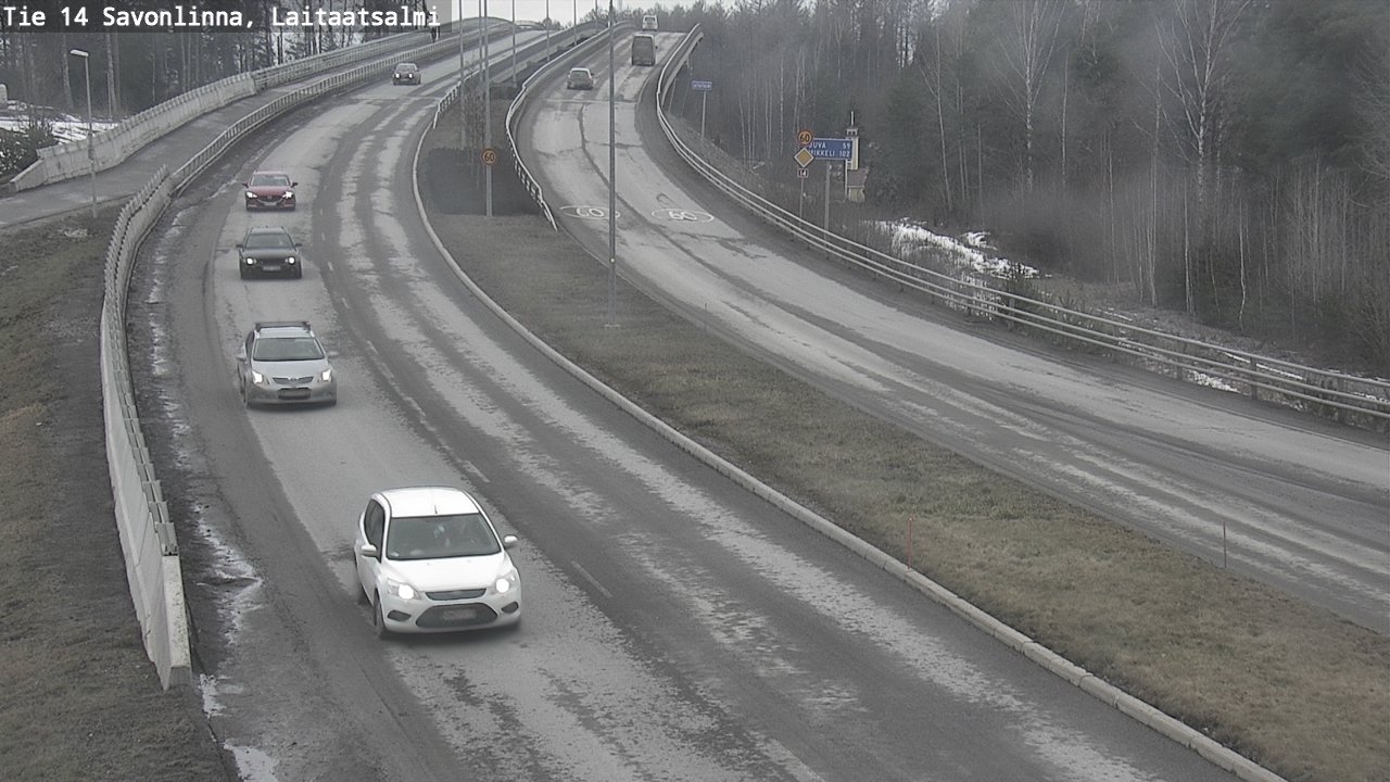 Kelikamerat Kuva Tie 14 Savonlinna, Laitaatsalmi, Savonlinna, Etelä-Savo