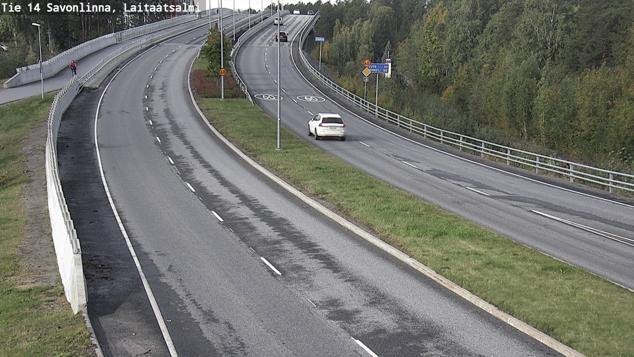Kelikamerat Kuva Tie 14 Savonlinna, Laitaatsalmi, Savonlinna, Etelä-Savo
