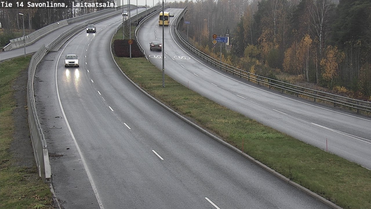 Kelikamerat Kuva Tie 14 Savonlinna, Laitaatsalmi, Savonlinna, Etelä-Savo