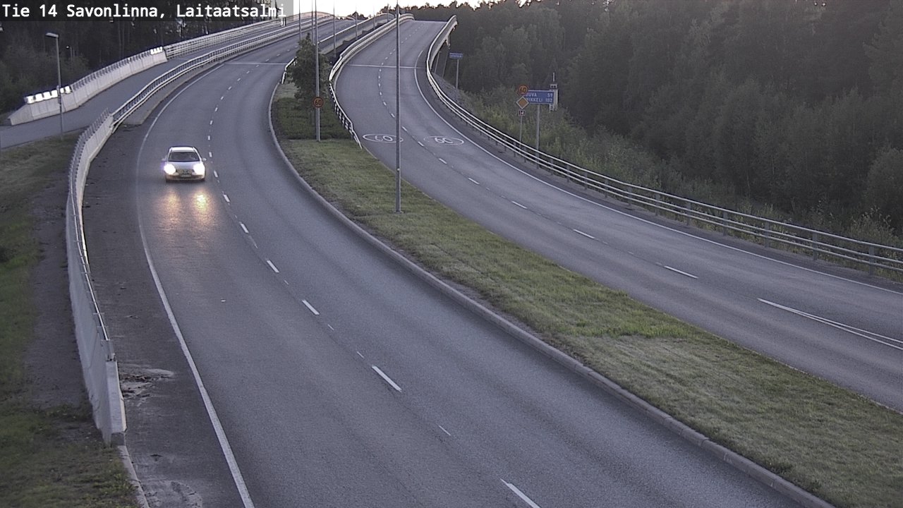 Kelikamerat Kuva Tie 14 Savonlinna, Laitaatsalmi, Savonlinna, Etelä-Savo