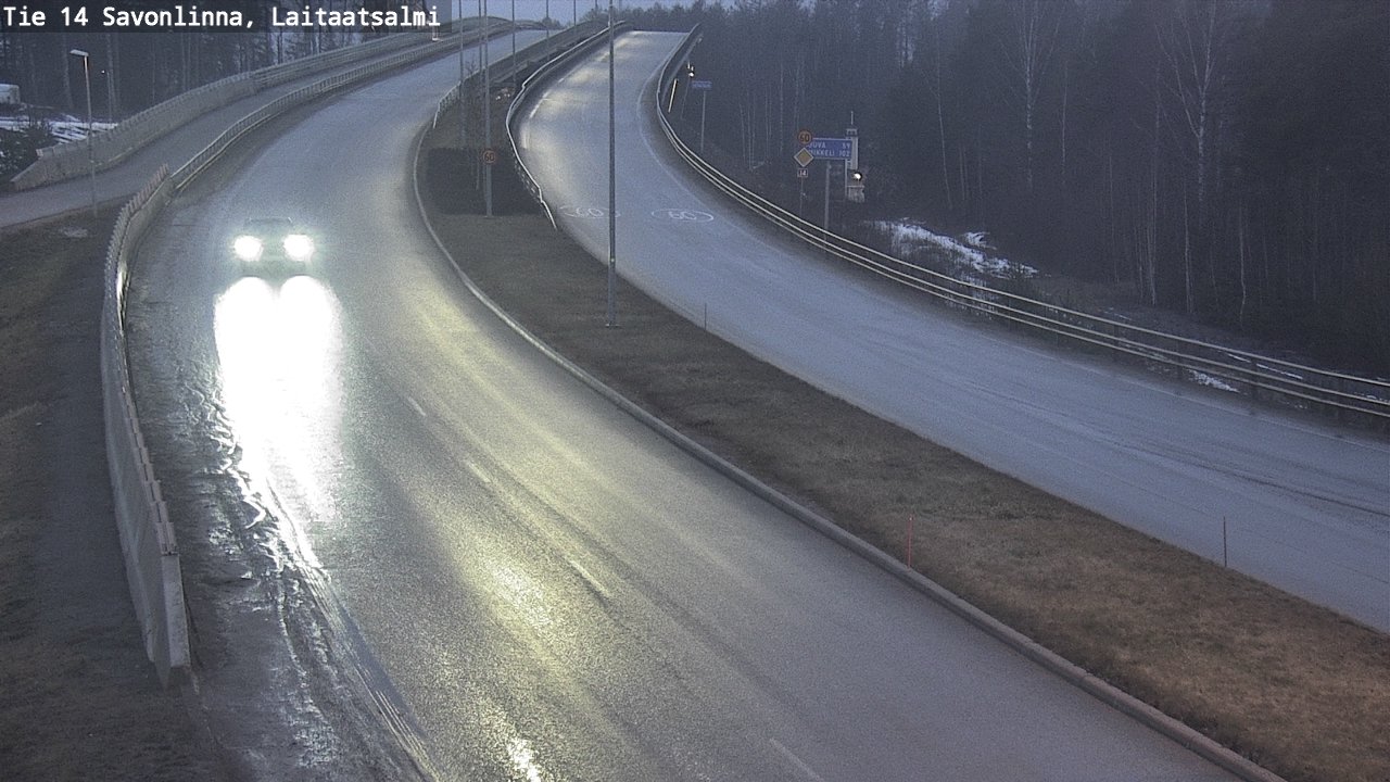 Kelikamerat Kuva Tie 14 Savonlinna, Laitaatsalmi, Savonlinna, Etelä-Savo