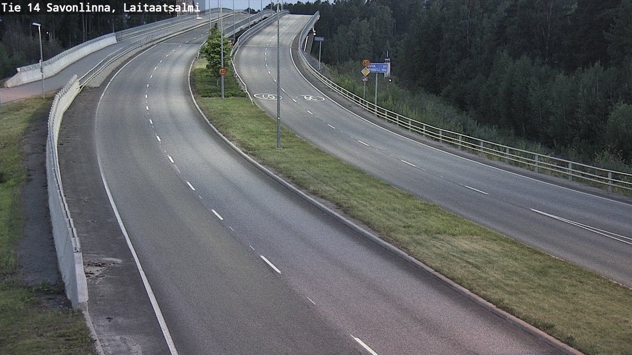 Kelikamerat Kuva Tie 14 Savonlinna, Laitaatsalmi, Savonlinna, Etelä-Savo