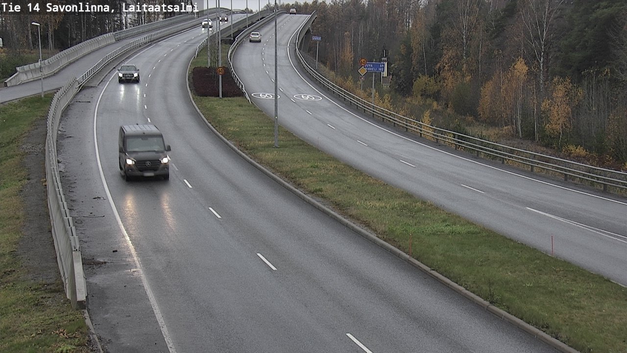 Kelikamerat Kuva Tie 14 Savonlinna, Laitaatsalmi, Savonlinna, Etelä-Savo