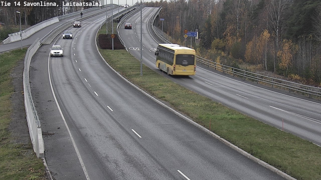 Kelikamerat Kuva Tie 14 Savonlinna, Laitaatsalmi, Savonlinna, Etelä-Savo